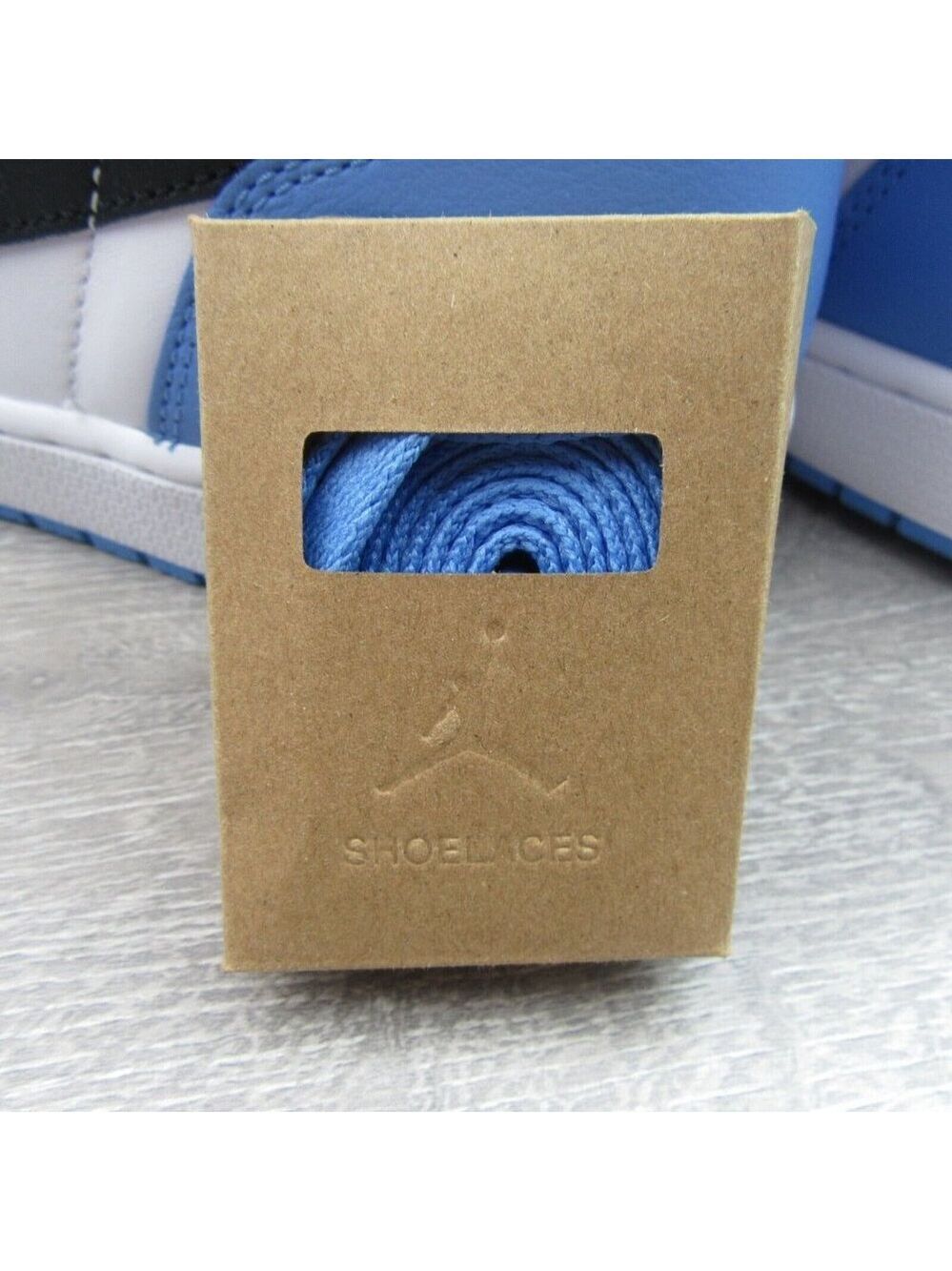 Air Jordan 1 Retro HI OG UNC Mens Size 10.5 University Blue Black NEW - Picture 10 of 14